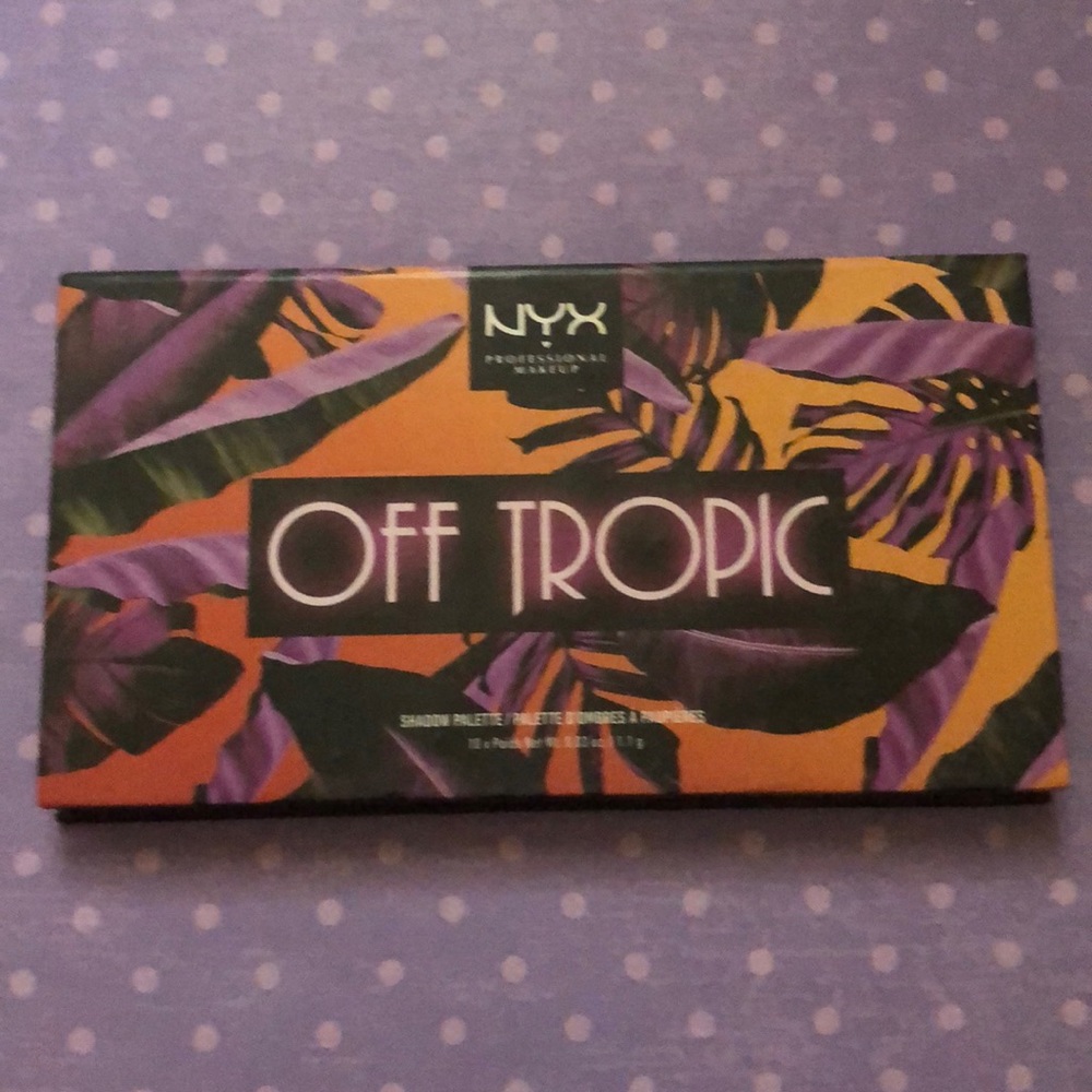 Nyx off tropic eyeshadow palette